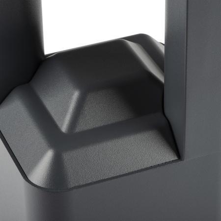 PEVO GU5.3 GU5.3 IP44 50cm Graphit Außen-Säulenleuchte KANLUX