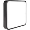 Decken-LED-Wandleuchte quadratische Halterung 3300lm 40W 4000K IP22 Schwarz