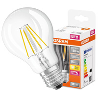 LED Leuchtmittel E27 A60 5W = 40W 470lm 2700K Warm 320° Filament Dimmbar OSRAM SUPERSTAR