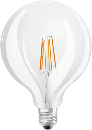 LED-Lampe G124 Sphere E27 11W = 100W 1521lm 2700K Warm CRI90 300° Glühfaden Dimmbar SUPERSTAR PLUS CLASSIC Osram