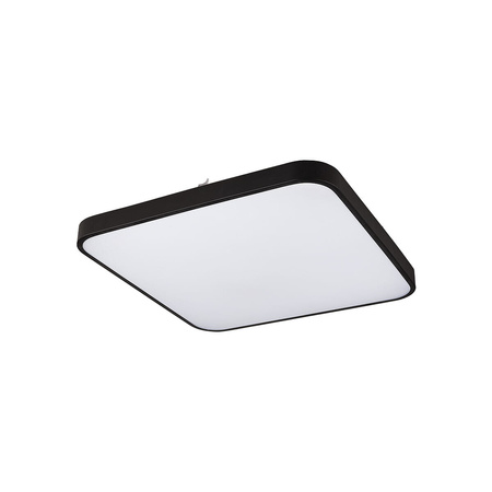 LED-Aufbau-Deckenleuchte für Badezimmer AGNES SQUARE 8110 32W 3000K IP44 Schwarz Nowodvorski