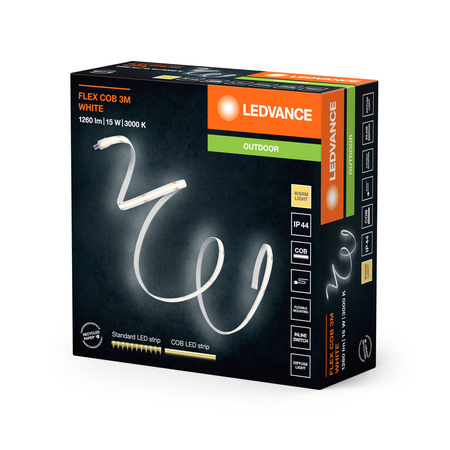 LED-Streifen im Freien COB 15W 1100lm 3000K IP44 Weiß COB-Streifen Ledvance