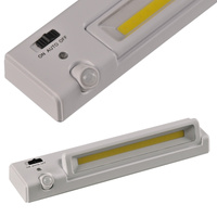 LED-Möbel-Unterbauleuchte mit Bewegungssensor 110lm Beweglich Selbstklebend Batterie Weiß GOLDLUX (Polux)