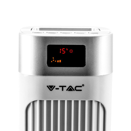 55W LED-Turmventilator mit Temperaturanzeige und Fernbedienung 92 cm VT-5536 V-TAC
