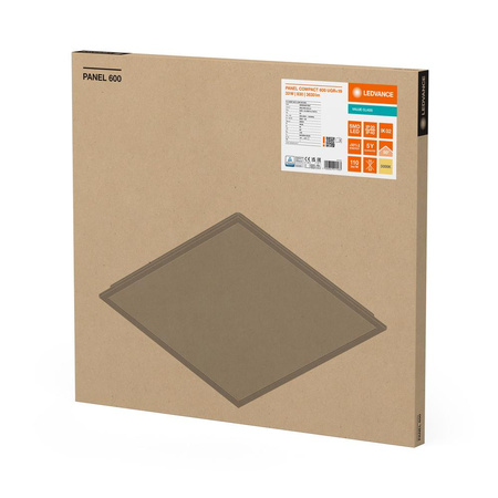 Unterputz-LED-Panel 60x60cm 33W 3000K UGR<19 COMPACT LEDVANCE