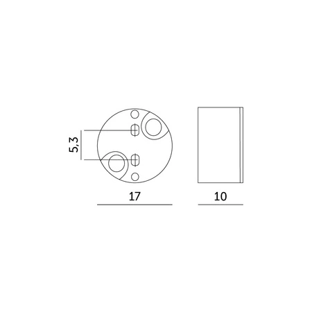 Keramische Fassung für LED KOSTKA MR16