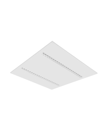 LED-Panel Büroleuchte Deckenleuchte 33W 4000lm 4000K Neutral Dimmbar Bündig montiert Weiß 62x62cm UGR16 IndiviLED® Ledvance