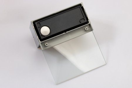 LED-Gartenlampe beleuchtete Hausnummer Türerhöhung Wandleuchte 6W IP54 Silber Volteno