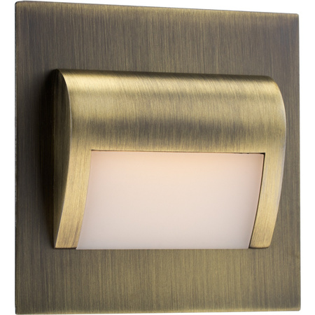 LED-Treppenleuchte 1,2W warmes Messing DECORUS 9 ProVero