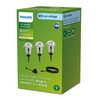 Set mit 3x SPORE GardenLink 1W 24V 2700K IP67 PHILIPS LED Bodeneinbau-Gartenleuchte