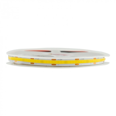 LED Streifen COB 10W/m 900lm/m 320LED/m 12V 4000K Neutral IP20 Rolle 5m Ecolight