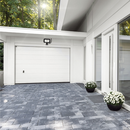 LED-Flutlicht Halogen 30W 2505lm 6500K IP65 Schwarz Bewegungsmelder MH Kobi