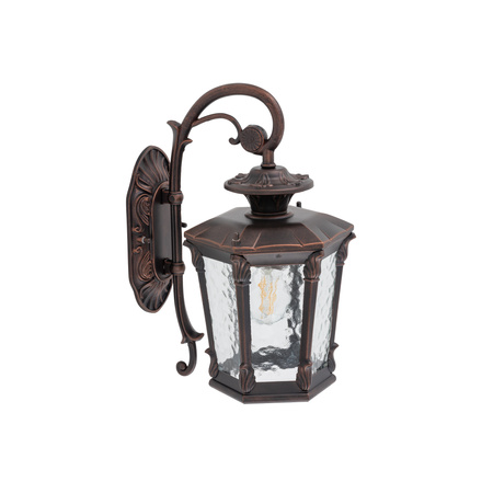 Gartenlampe Wandlampe AMUR I 4692 E27 IP23 Kupfer Nowodvorski