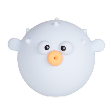 LED Blowfish Dekorative Lampe 1W 3000K RGBW Blau Dimmbar Heli Sanico Goldlux