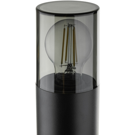 Gartenlampe LED Außenmast DENVER E27 IP44 80cm rund