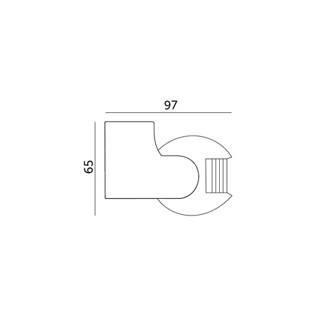 PIR-Bewegungsmelder und Dämmerungsmelder LX39 180ST BLACK KOBI