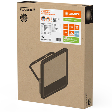 LED-Flutlicht 167W 25000lm 6500K IP66 Schwarz LEDVANCE Flutlicht