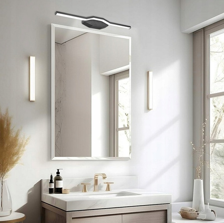 Wandleuchte LED Wandleuchte über Spiegel 10W 1100lm 4000K 110° Weiß 50cm Mila Masterled