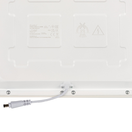 LED Plafon Office Panel 120x30 40W 3800lm 4000lm Neutral CRI97 90° UGR19 Flush Mounted Square Weiß BLINGO KANLUX