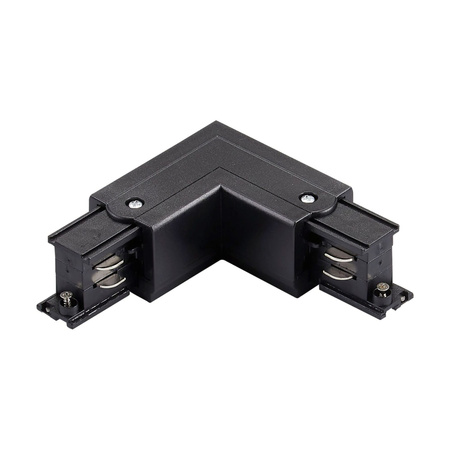 Winkelverbinder L Rechts für 3-Phasen-Sammelschiene Schwarz Sanico Goldlux