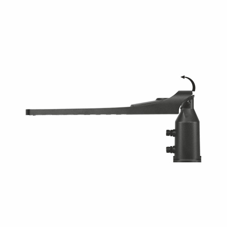 LED-Straßenlampe 100W 10000lm 5000K Neutral 130° 0,5A Schwarz VIDEX