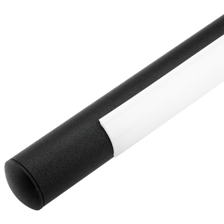 LED-Wandleuchte LUNA BLACK Metall 90cm moderner Stil IP54