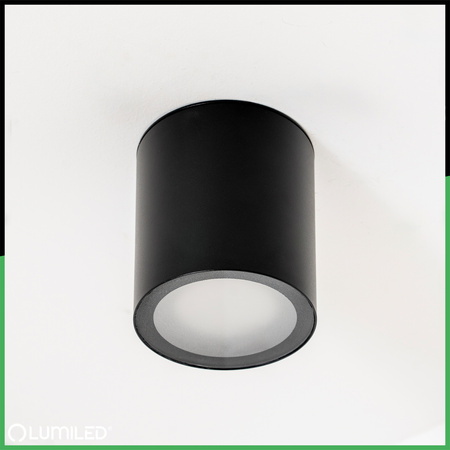 Aufbauleuchte GU10, Gartenleuchte IP54 95mm Runde RONDE LUMILED