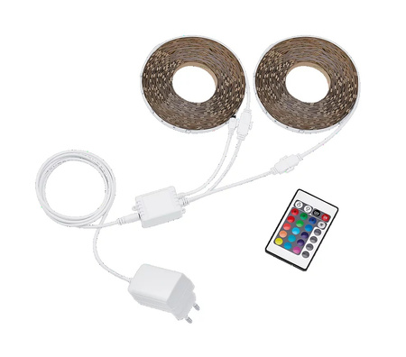 LED-Streifen RGB 30m dimmbar Multicolor-Fernbedienung Philips