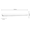 LED-Linienanbauleuchte 40W 5200lm 4000K Neutral 120° Weiß IP65 120cm Masterled