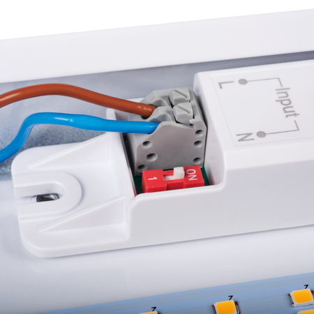 LED-Langfeldleuchte MEBA 40W 4000K 120cm Weiß KANLUX