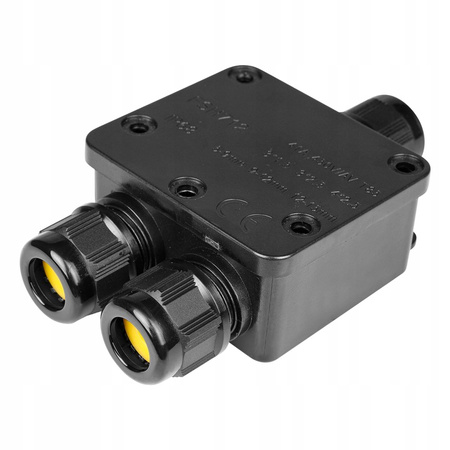 Hermetischer Anschlusskasten für Elektrokabel 1/2 Typ 2 IP68