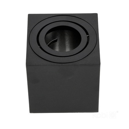 Aufbauleuchte OH37 SQUARE GU10 KOBI SCHWARZ