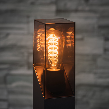 LAVEN E27 Außenwandleuchte Bewegungsmelder IP44 graphit KANLUX