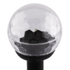 Solar-Gartenlampe LED-Nietenkugel RGB IP44 34 cm Dämmerungssensor