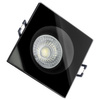 AQUA HALOGEN Leuchte fest quadratisch schwarz GU10 IP44