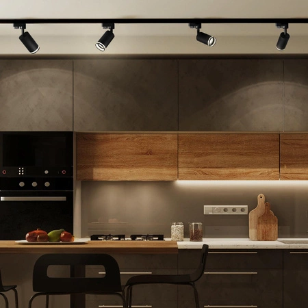 Paris POLUX GU10 Schwarz für Stromschienen