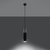 BORGIO 1 GU10 Loft Pendelleuchte Schwarz Grau SOLLUX