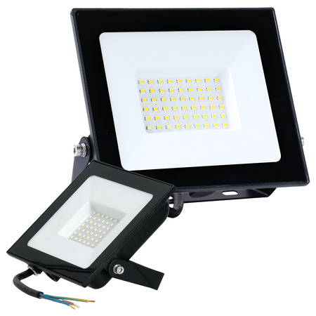 LED-Flutlicht Halogen 50W 4270lm 6500K IP65 Schwarz Lampe LED2B MH ROT Kobi