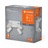 LED Square Spot 4-Punkt-Reflektor-Deckenleuchte 13,6 W GU10 Weiß LEDVANCE