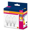 3x LED Lampen E14 B35 7W = 60W 806lm 3000K Wärme 200° OSRAM VALUE