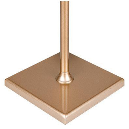 LED Tischlampe 3W 200lm 4000K neutralweiß Wiederaufladbar Schule Nachtlicht Dimmbar Ein/Aus Schalter Gold Solio Masterled