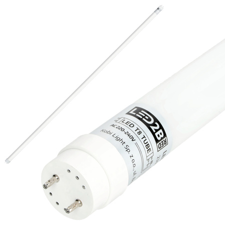 LED-Leuchtstoffröhre T8 G13 22W 2400lm 6500K Kalt 150cm LED2B Kobi