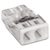 100x WAGO 2273-202 Quick Connect Installationsverbinder für DRAHT 2x0,5-2,5mm
