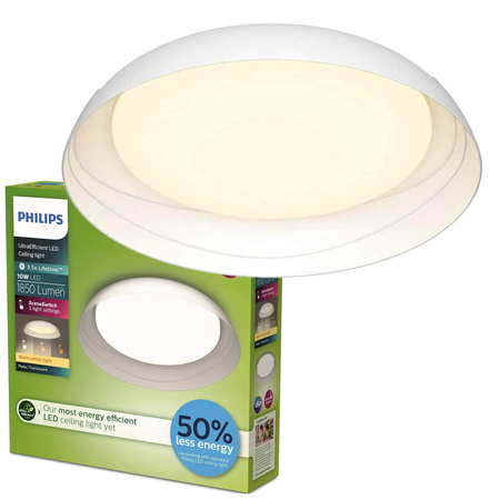 LED Plafond Deckenleuchte 10W 1850lm 2700K SceneSwitch Fleta Ultra Efficient Philips