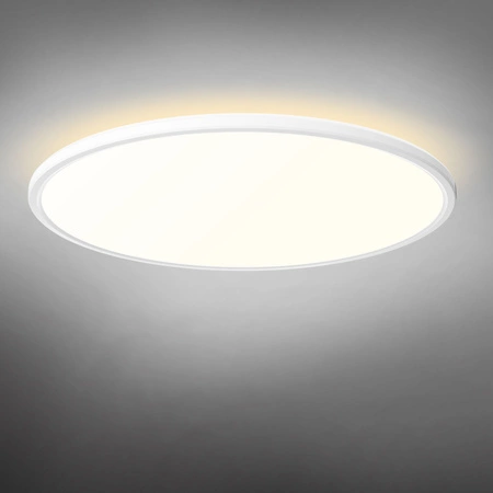 Plafond LED-Außenleuchte 44W 4800lm CCT 140° Weiß Anbauleuchte IP54 Videx