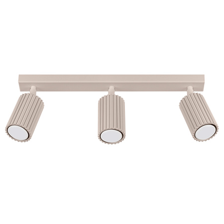 Reflektor-Deckenleuchte 3x GU10 Aluminium Taupe Carbon Deep Space SL.1764 Sollux