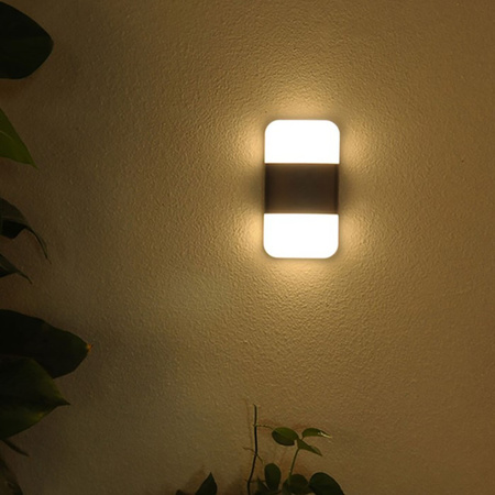 Gartenlampe LED Elevation Wandleuchte 2x7W 4000K IP54 CARINA