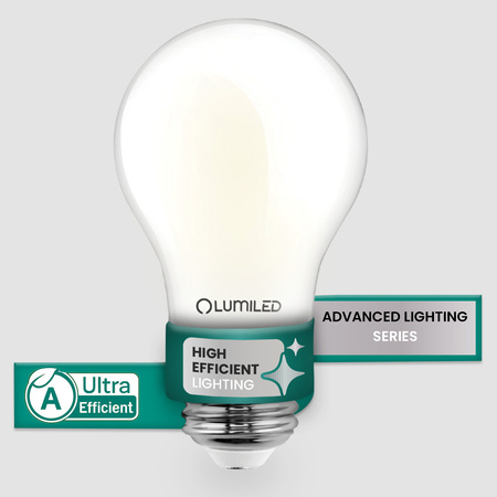 6x LED-Lampe E27 A60 4,9W 1055lm = 75W 2700K warmweiß 360° Filament Energieklasse A LUMILED