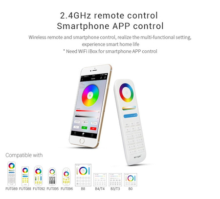 LED-GARTENlampe 15W Gartenleuchte RGB+CCT Mi-Light - FUTC03