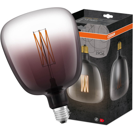 Dekorative Leuchtmittel E27 G140 4,5W = 15W 150lm 1600K Warm 220° Filament dimmbar OSRAM Vintage 1906